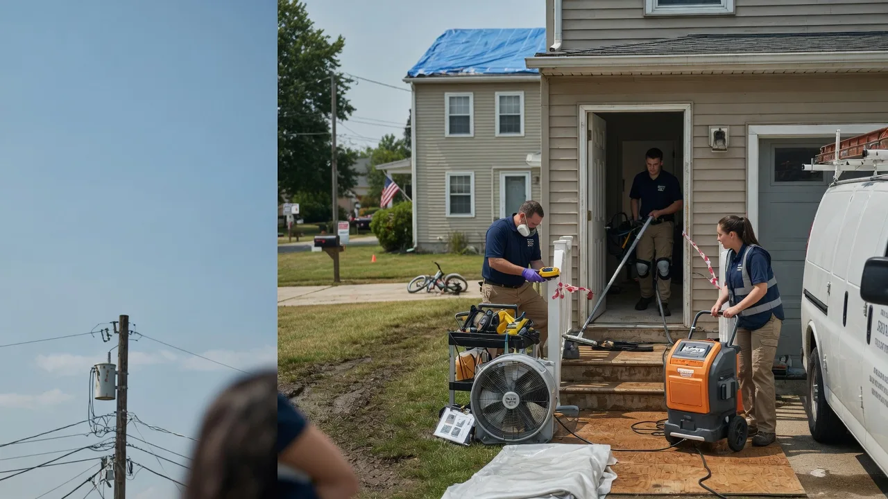 Water Damage Repair in Edwards, IL near me